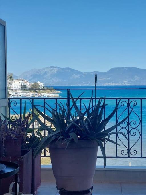 Bright Central Apartment With Splendid Sea View! Chalkís Buitenkant foto
