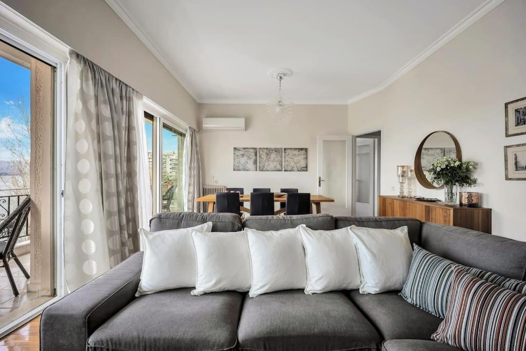 Bright Central Apartment With Splendid Sea View! Chalkís Buitenkant foto