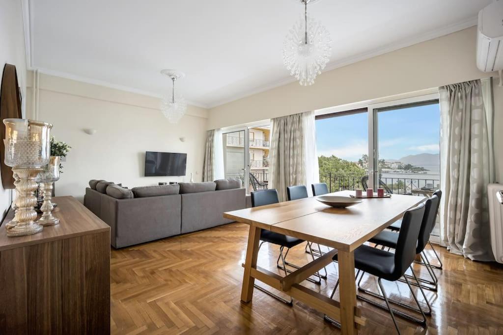 Bright Central Apartment With Splendid Sea View! Chalkís Buitenkant foto